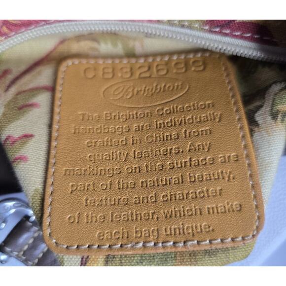 Vintage BRIGHTON JODI Romantic/Victorian 2 in 1 Reversible Crossbody Bag - Picture 16 of 16